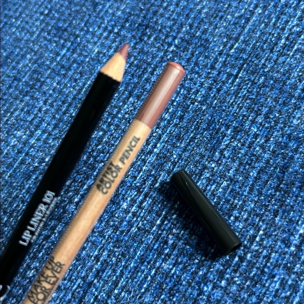 Makeup Forever & Saie lip liners